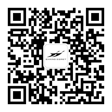 亿航白鹭公众号二维码