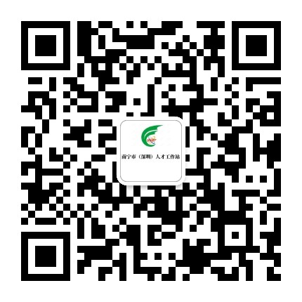 南宁市人才飞地深圳人才工作站公众号二维码