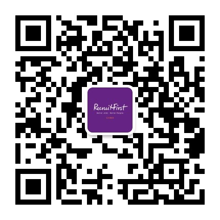 RecruitFirst招聘微助手公众号二维码