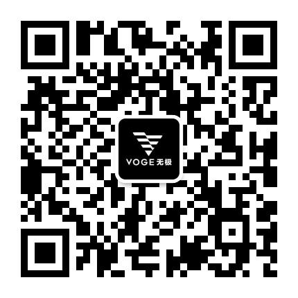 VOGE无极武汉旗舰店公众号二维码