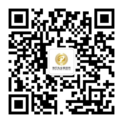 拍石头财政所公众号二维码