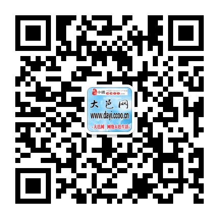 大邑网公众号二维码