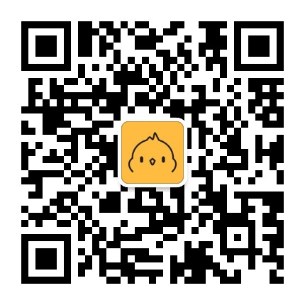 小鸡词典公众号二维码